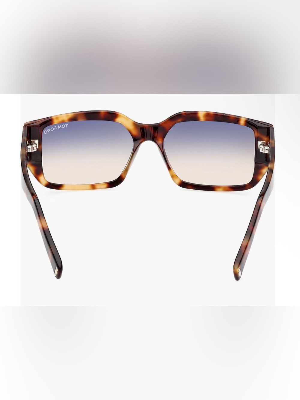Tom Ford Tortoiseshell Sunglasses with Brown Gradient Lenses - Picture 4 of 6